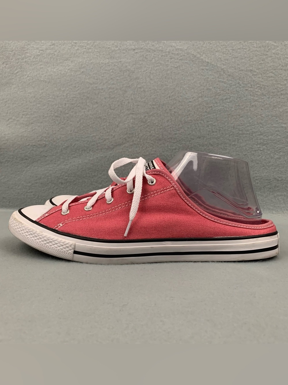 Converse Shoes Womens 9 Pink Chuck Taylor All Star Dainty Mule Slip On Sneaker - Picture 2 of 11